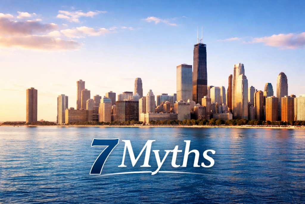 7 myths over Chicago skyline