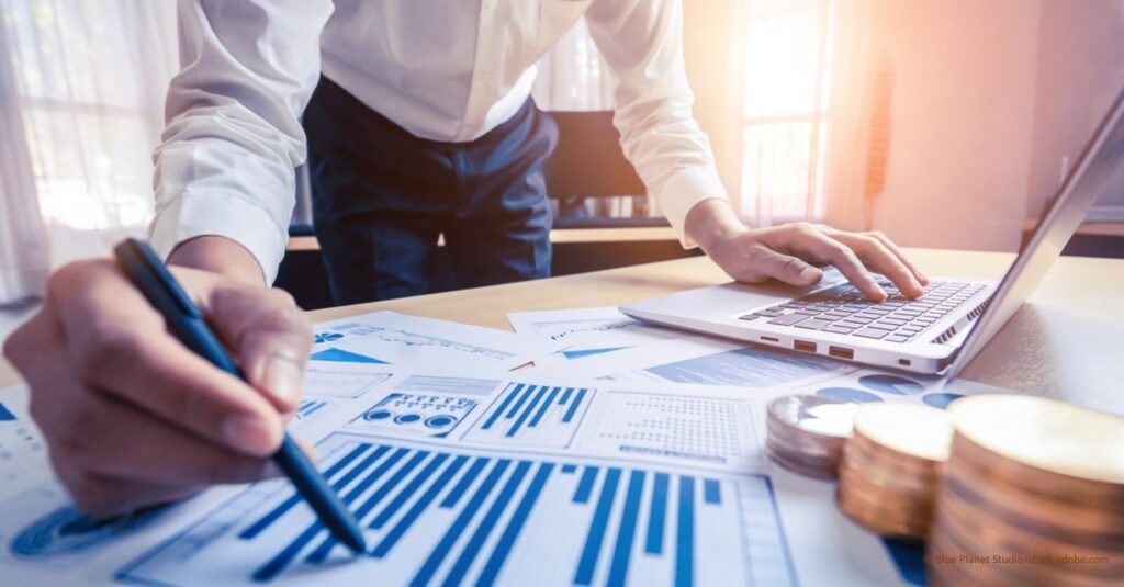 How to Conduct Financial Planning During a Season of Uncertainty Businessman or financial expert analyze business report graph and finance chart