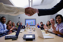 People At A Successful Business Meeting People At A Successful Business Meeting