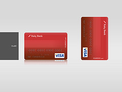 Visa Debit Cards Next To Each Other