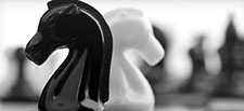 Black And White Knight Piece Black And White Knight Piece